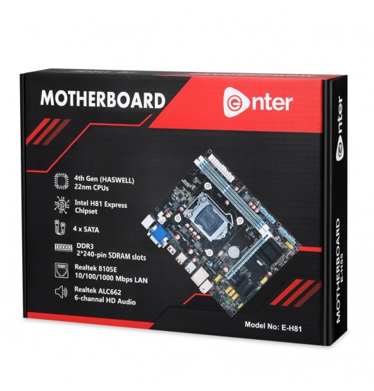 Enter Motherboard - H81