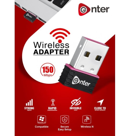 Enter USB to Wireless adapter