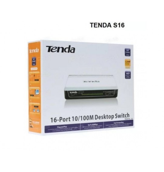 Tenda 16 Port Switch - S16