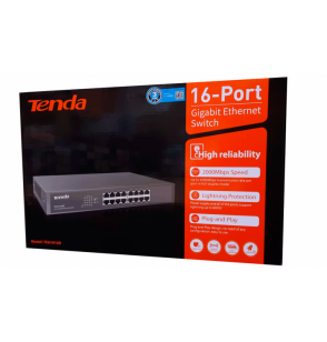 Tenda 16 Port Giga Switch - TEG1016D