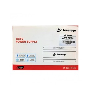 SECUREYE CCTV POWER SUPPLY 4CH METAL (SINGLE OUTPUT) DC 12V/4A