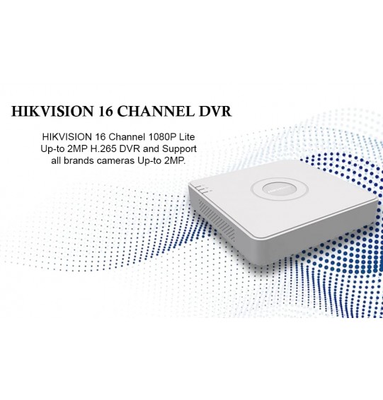 Hikvision Eco DVR 16 Ch